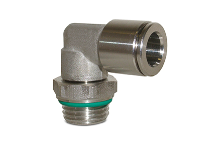 Raccords instantanés en acier AISI 316, tubes du Ø4 au 12 mm, filetages du M5 au 1/2”