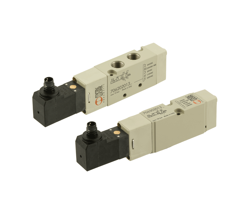 Élargissement de la gamme : Electrodistributeurs Séries Mach 16 et Mach 18 avec connectique M8