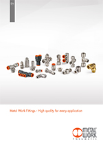 Couverture brochure Raccords Metal Work: Haute qualité pour chaque application